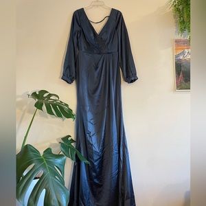 Revelry Satin Vera Dress [Tall]